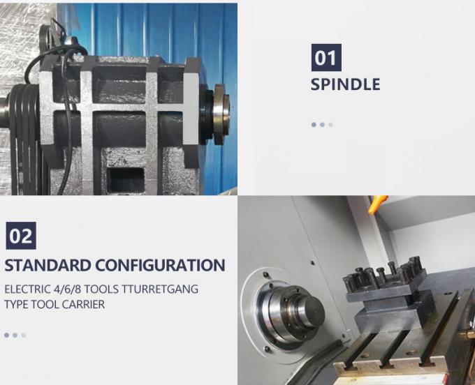 CK0640 Στρογγυλοκόπτης κάθετη μηχανή CNC αυτόματη επίπεδη κλίμακα οριζόντια 1