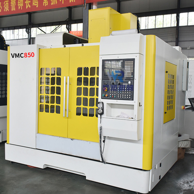 3 Cnc άλεσης άξονα κάθετοι διανομείς VMC850 κεντρικών μηχανών επεξεργασίας με τον ελεγκτή FNK