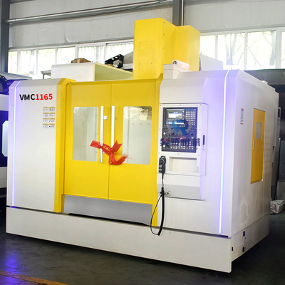 Βαριά κοπή 3 άξονας Cnc &amp; Vmc κεντρικός VMC1165 ODM μηχανών