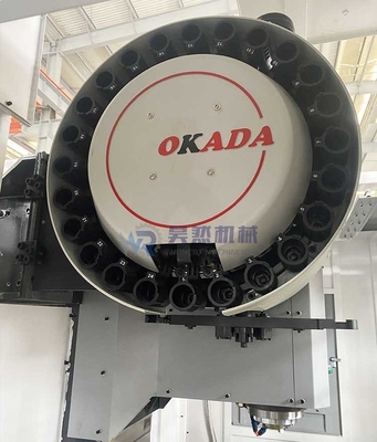 CNC κάθετο επεξεργαμένος στη μηχανή κέντρο 16/24 ικανότητα 1400 X 700mm ελέγχου μετατροπέων εργαλείων