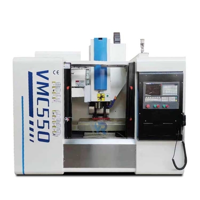 Λευκά μεταλλικά μέρη υψηλής ακρίβειας VMC CNC φρέζα VMC550 600x450mm