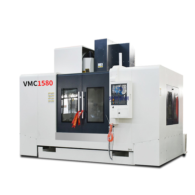 Μηχανή φρέζας Cnc μετάλλων 4 αξόνων Vmc1580 Κάθετου Τύπου