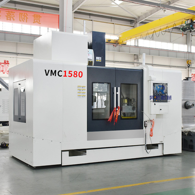 Μηχανή φρέζας Cnc μετάλλων 4 αξόνων Vmc1580 Κάθετου Τύπου