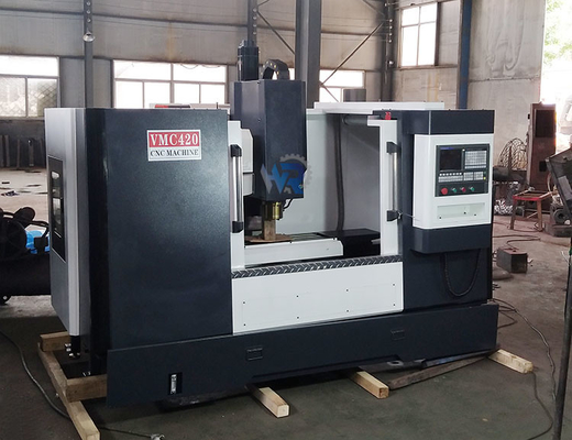 Προσαρμοσμένο VMC420 CNC Vertical Machining Center Milling Machine 380V 50HZ