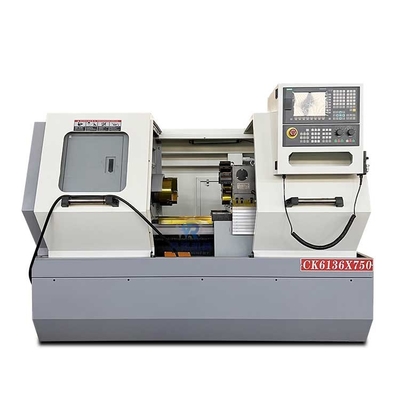 Εργαλεία μηχανής στροφής μετάλλου CK6136 Cnc Μηχανή μεταλλικής κατασκευής Cnc Στροφείο