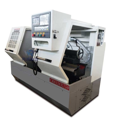 Εργαλεία μηχανής στροφής μετάλλου CK6136 Cnc Μηχανή μεταλλικής κατασκευής Cnc Στροφείο