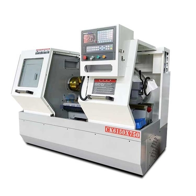 CK6150-750mm CNC Τεχνητήρας 220V Flat Bed Τεχνητήρας