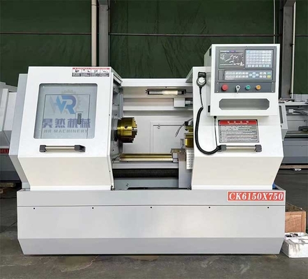 CK6150-750mm CNC Τεχνητήρας 220V Flat Bed Τεχνητήρας