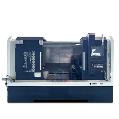 Οριζόντια Tck56-1000 Σκίτο κρεβάτι Cnc Lathe Machine υψηλής ακρίβειας