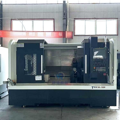 Οριζόντια Tck56-1000 Σκίτο κρεβάτι Cnc Lathe Machine υψηλής ακρίβειας